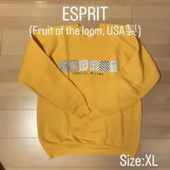 ESPRIT スウェット (Fruit of the room、USA製）