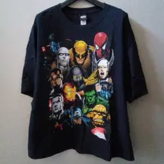 マーベルコミック 新品 Tシャツ MARVEL SUPER HEROES 海外品