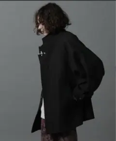 【完売品】HARE ウールスタンドMID ブルゾン コート ハレ