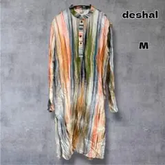 Deshal デシャル ロング シャツ ワンピース バングラデシュ製 M
