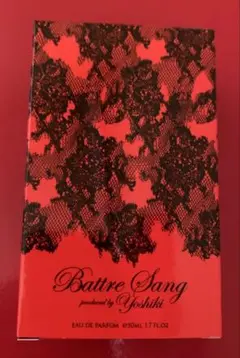 Battre Sang by Yoshiki 香水 YOSHIKI（X JAPAN）23年ぶり香水『Battre Sang』発売 先行予約