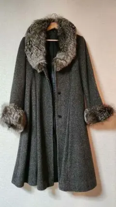 新品未使用】マッサバルド 富和 カシミヤ ブルーフォックス