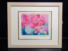 ジニー・キム　Jeannie Kimm ジクレー版画 ジニー・キム『ローズとロサ』版画 直筆サイン・エディション付