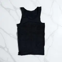 メンズ用 加圧タンクトップ サイズM ブラック トレーニングシャツ インナー