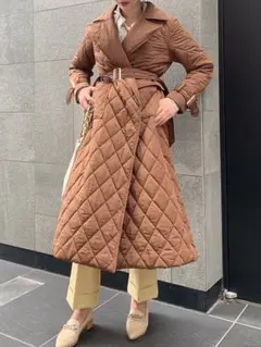完売新作 2021AW Eimy istoire キルティングロングコート