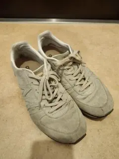 《MIZUNO》チャコール スエード スニーカー スポーツスタイル