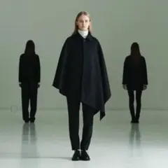 THE RERACS ポンチョコート アシンメトリー 2way 15〜16aw