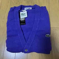 LACOSTE WOOL100% カーディガン　未使用品タグ付き
