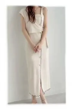 RESEXXY ノースリーブロングワンピース美品ほぼ新品