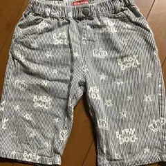 BABYDOLL ストライプ柄 ハーフパンツ 130