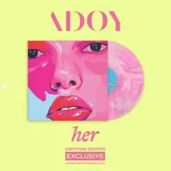 ADOY アドイ アナログLPレコード HER adoy 未開封レコード レア盤 - メルカリ