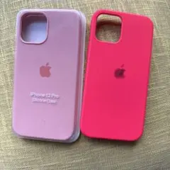 Apple iPhone 12 Pro シリコンケース 2色セット