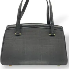 美品　KAIYO カイヨー　ハンドバッグ　ホースヘアー　馬毛　レザー　ブラック