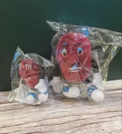 【非売品】カリフォルニアレーズン　ぬいぐるみ&キーホルダー