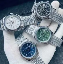 rolex 自動巻き腕時計 4色セット