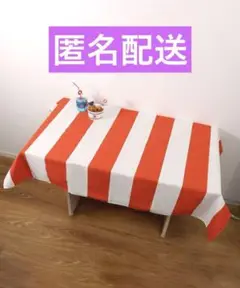 ② テーブルクロス 夏祭り 祭り 祭 紅白 スリーコインズ 3coins スリコ