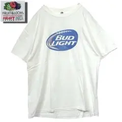FRUIT OF THE LOOM Bud Light Tシャツ Lサイズ 古着