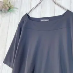 ☆RIKKY & CANDY (F) カットソー ボートネック 五分袖 ブラック
