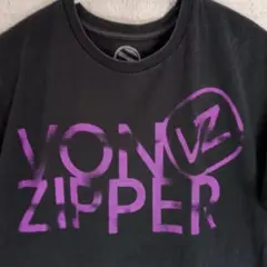 VON ZIPPER ロゴプリント TシャツS