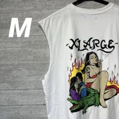 エクストララージ　メンズ半袖tシャツ　ノースリーブ