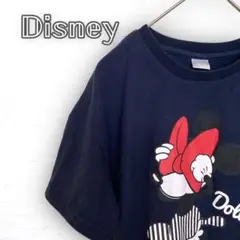 Disney ディズニー 半袖 トップス ミニー レディース ネイビー