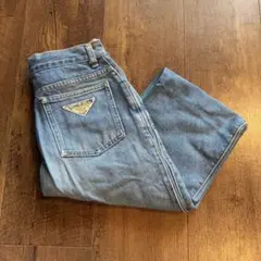 00s BIG JOHN SPIRIT ストレートデニムライトブルージーンズ　M