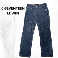 ★C-SEVENTEEN EDWIN デニムパンツ S 迅速発送　交渉可　即決可