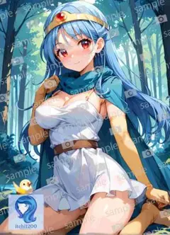 【まとめ買い割引対象】0160　アートポスター　A4サイズ　美女