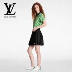 ルイヴィトン ダイヤモンドニットテニススカート