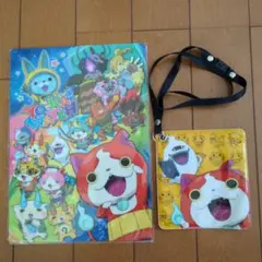 妖怪ウォッチ 下敷き新品＆カードケースセット