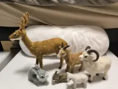 Francfranc 動物オブジェ インテリア 鹿 ヤギ うさぎ ひつじ