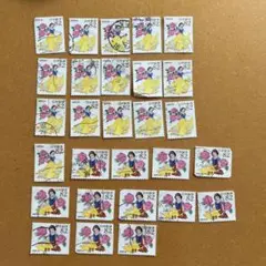 白雪姫 使用済切手30枚