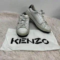 定価4.2万円◇KENZO ケンゾー◇レザースニーカー◇24cm