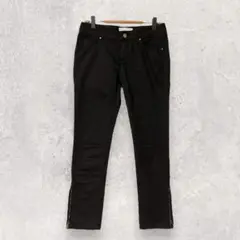 ザラベーシック デニム スキニーパンツ EUR34 黒 ストレッチ 2976