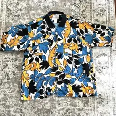 SAHARA CLUB XL 100%RAYON オープンカラーシャツ