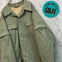 ミリタリー60s○東ドイツ軍 実物 中綿キルティング フィールドジャケット L