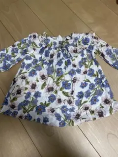Baby Poney 花柄シャツ 6-12M