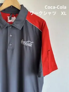 コカコーラ　ワークシャツ　XLサイズ