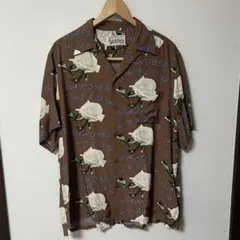 美品　ワコマリア　希少サイズ アロハシャツ 薔薇 XL 夏　ハワイアン 美品 ワコマリア 希少サイズ アロハシャツ 薔薇 XL 夏