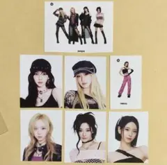 SMTOWN aespa naevis ナビス シール 証明写真 セット トレカ