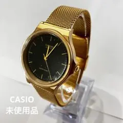 【未使用品】カシオ CASIO MQ-24 ゴールド バンド 腕時計
