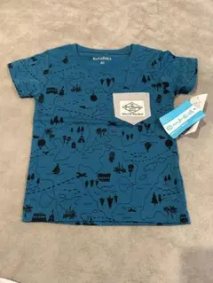 elfin doll 地図柄 Tシャツ 80