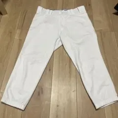 ZETT ホワイト ユニフォーム(練習着) Ｏサイズ