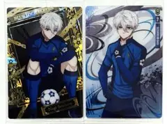 ブルーロック ウエハース5 凪誠志郎　SR ノーマル　2枚セット