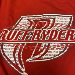RUFF RIDER Tシャツ XL 赤
