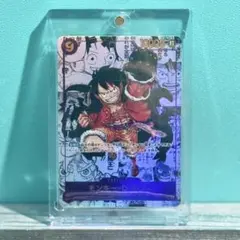 モンキー・D・ルフィ　SEC　コミパラ　OP09-119　鑑賞展示用