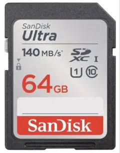 SanDisk Ultra SDXCメモリカード　SDカード　64GB