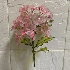 紫陽花ラッピング無料、淡い桃色、