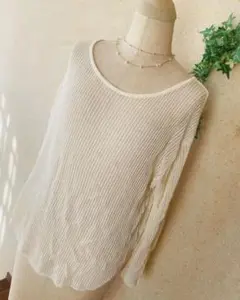 GU メッシュセーター