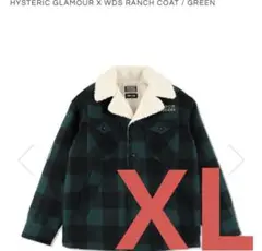 【希少品】 HYSTERIC GLAMOUR WDS ランチコート　市場最安値 2025年最新】HYSTERIC GLAMOUR ランチコートの人気アイテム